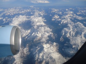 полет над Альпами